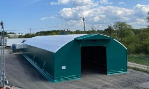 Finest-Halli roheline PVC hall Astro Service OÜ-le